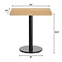 Flash Furniture Bennett Wooden Commercial Indoor Table, 30" x 24", Natural Top/Black Base (GSF2430NTTR18)~#|#~9C50C9F5-2919-4372-AD6D860167FC02F7_sc7