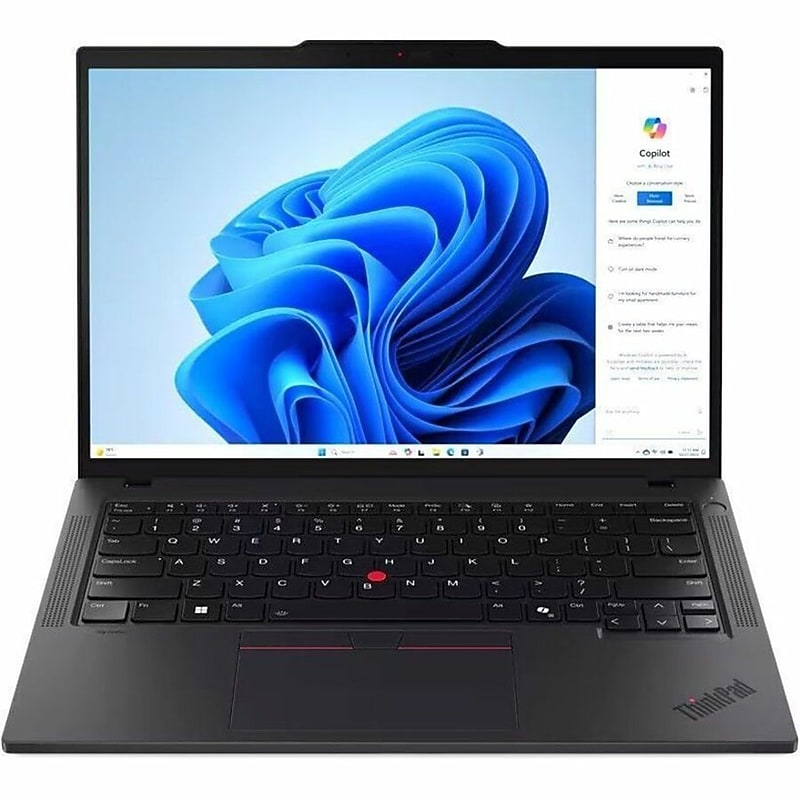 Lenovo ThinkPad T14 Gen 5 14" Touchscreen AI Laptop, Copilot, Intel Core Ultra 7 165U, 32GB RAM, 512GB SSD, Windows 11 Pro image 1