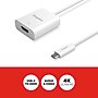 Staples TECH USB‑C to HDMI Adapter – Audio/Video Converter for Monitors, TVs & Projectors, Male‑to‑Female, White~#|#~9C5D2662-7FEB-4F1F-B16F3B18999AE9F4_sc7