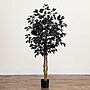 Nearly Natural Artificial Halloween Black Ficus Tree, 4' (T5135)~#|#~9C5D3CF3-3584-48E5-A00D487C60C13586_sc7