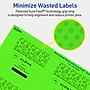 Avery Square Multipurpose Labels, 2.75" x 2.75", Neon Green, 120/Pack (94109)~#|#~9C63E6C3-FC5E-417E-975131286ED2E16A_sc7