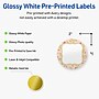 Avery Circle Multipurpose Labels, 2" Dia., White, 120/Pack (19479370482)~#|#~9C648DD7-44D1-4B67-AB8945C3EB041D37_sc7