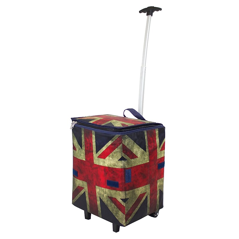 Dbest Smart Cart Britain Collapsible Rolling Utility Basket (01-576) image 1