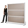 Luxor Oakwood 3-Panel Room Divider, 70"H x 70"W, Oak Grain (PPWL012)~#|#~9C6BA086-08DA-49AC-A0E39A5BE00ACA65_sc7