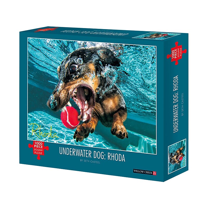 Willow Creek Underwater Dogs: Rhoda 1000-Piece Jigsaw Puzzle (48420) image 1