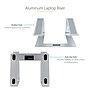 StarTech 10.2" x 10.2" Aluminum Laptop Stand, Silver (LAPTOP-STAND-SILVER)~#|#~9C6DCA92-D5B7-4947-8AC5DFD603369F12_sc7
