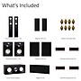 Fluance Reference High Performance Surround Sound Home Theater 5.0 Channel Speaker System, Black Ash~#|#~9C71FC9F-1A32-48A5-A02D88646756FD41_sc7