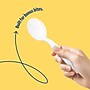 Perk Plastic Soup Spoons, Heavyweight, White, Disposable Spoons for Breakroom & Foodservice, 1000/Carton (PK63815)~#|#~9C72F37C-1278-4837-9A350073D21338C6_sc7