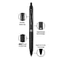uni-ball 207 Plus+ Retractable Gel Pens, Medium Point, 0.7mm, Black Ink, 4/Pack (70460)~#|#~9C7304C6-FBBC-4D51-A04406F9DFF4B64E_sc7
