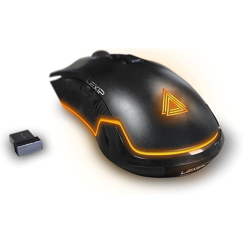 Lexip AR18 Aero Speed Optical Gaming Mouse, Black (JVAPCM00538) image 1
