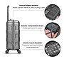 Solo New York Re:serve 22" Hardside Carry-On Suitcase, 4-Wheeled Spinner, TSA Checkpoint Friendly, Gray (UBN921-10)~#|#~9C7CE165-48BE-467B-8F8320915458BA0A_sc7