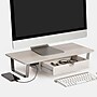 Anji Mountain Mango Wood & Metal Monitor Stand, Up to 32" Monitor, White Wash (MS-WWS-06NKL-PD)~#|#~9C7DBFC7-6F99-4F4A-840D912676A416CE_sc7
