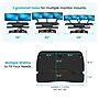 VersaDesk PowerPro Elite 40"W Electric Adjustable Standing Desk Converter, Black (VDPPE4024-BB)~#|#~9C7F4871-F76E-4906-BB7C1D3C763B4E12_sc7