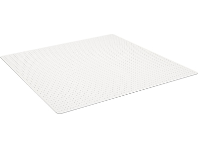 Staples Carpet Chair Mat, 46″ x 60″, Designed for Low-Pile Carpet, Clear Vinyl (128304) Sansujyuku sansujyuku.com