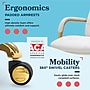 La-Z-Boy Sonata Ergonomic Bonded Leather Swivel Executive Chair, White and Gold (CCHR10014A)~#|#~9C847BB6-C98B-4A3A-9D608AA08E6F158A_sc7