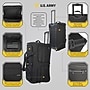 U.S. Army ROMEO 28" Polyester Telescoping Travel Duffel with Wheels, Black (USLROM28BLK)~#|#~9C8B139D-7F09-4CEE-8242D923441D2CF2_sc7