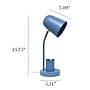 Simple Designs Sleek Essentials 15.75" LED Table Lamp, Blue (LT2128-BLU)~#|#~9C946183-45BA-4F45-81685AAFE0A647BC_sc7