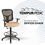 Tempur-Pedic Fabric Drafting Chair with Backrest and Footrest with Lumbar Support, Beige (TP8200-BEIGE)~#|#~9C95F351-D0F8-4C7E-AB4B5F3C618578FE_sc7