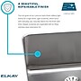 Elkay Lustertone 22" Drop In Single Basin Stainless Steel Kitchen Sink (LRAD2219653)~#|#~9CA69ED1-AE86-4464-9CEE178DF22886BC_sc7