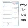 Global Printed Products Weekly To-Do List and Planning Pad, 6" x 9", Multicolored, 60 Sheets/Pad (GPP-PAD-69TD-04)~#|#~9CA6AE51-EA93-408A-9F7F5C04BCC0C47F_sc7