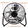 Vie Air Industrial 20" Floor Fan, 3-Speed, Black (938109800M)~#|#~9CAAF09C-29A2-4D78-8B694C207E55AD40_sc7