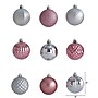 Nearly Natural Holiday Shatterproof Pink Christmas Tree Ornament Set, 60mm, 101/Set (D1002-PK)~#|#~9CB7A5F0-2141-419C-94AD343DDE6C76A6_sc7