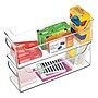 iDESIGN Medium Stackable Plastic Storage Bin, Clear (73430M2)~#|#~9CBF57D2-AC43-48D0-85B9F9355ECEDF6D_sc7