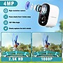 Cinmoore Solar Smart Bird Feeder with Camera, White/Blue (P2U)~#|#~9CC2CE84-184F-4C35-9B195CFD04313338_sc7