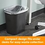 Coastwide Professional™ Indoor Trash Can Without Lid, Black Soft Molded Plastic, 3.5 Gallon (CW56428)~#|#~9CC2F2B5-3C7F-4E9C-A5BB5359D297E715_sc7
