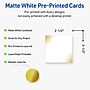 Avery Gold Blush Pattern Matte Blank Card, White, 90/Pack (S00-EWK)~#|#~9CCAD92A-6DBB-43A4-B55621DA7DDB2315_sc7