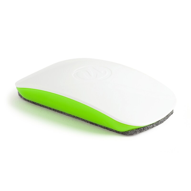 U Brands Magnetic Dry Erase Board Eraser, White/Green (581U04-16) image 1