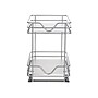 Household Essentials Glidez Pull-Out/Slide-Out Storage Organizer with Plastic Liner, 2-Tier Design (HH1246-1)~#|#~9CD02E1A-B7ED-435A-8D6C22CBB14B67B3_sc7