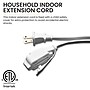 GoGreen Power 12' Extension Cord, 3-Outlet, 16 AWG, White (GG-24712-3)~#|#~9CD18923-D75C-4243-BB8169C2FD8BEE4B_sc7