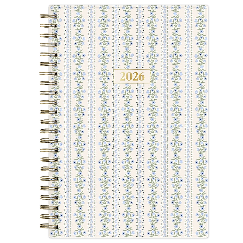 2026 Blue Sky The Everygirl Meena 5" x 8" Calendar Year Weekly & Monthly Planner, Plastic Cover, Multicolored (156264) image 1