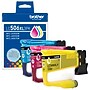 Brother LC506XL Cyan/Magenta/Yellow High Yield Ink Cartridge, 3/Pack (LC506XL3PKS)~#|#~9CD73547-0248-4635-965D5E063AAE5705_sc7