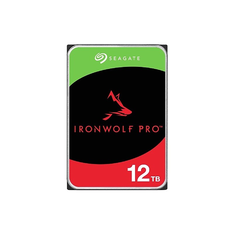 Seagate IronWolf Pro 12TB 3.5" SATA/600 Internal Hard Drive (ST12000NT001) image 1