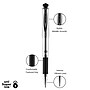 uni-ball Impact Gel-Ink Pen Refill, Bold Tip, Black Ink, 2/Pack (65808PP)~#|#~9CE0EC3A-EFD9-4C1C-A9B9CFA8BB7839C6_sc7