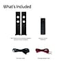 Fluance Ri91 Stereo Bluetooth Floorstanding Tower Speakers with AMT Tweeters, Black Ash (RI91)~#|#~9CE2EC5E-64DA-42A2-AE47DB0BC0564FB6_sc7
