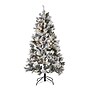 Safavieh 5.5 ft. Pre-Lit Frosted Green Artificial Christmas Tree, 200 Lights (FXP2019A)~#|#~9CE62970-2AE3-4DF9-B30749C869EFE5F8_sc7