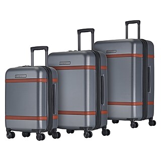 Swiss Mobility DXB Collection 3-Piece Hardside Spinner Luggage Set
