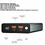 4XEM USB-A/USB-C Power Bank for Multiple Brands, 30000 mAh, Black (4XWTP103)~#|#~9CEED67C-480C-4794-BC43AABA8FE3A18C_sc7