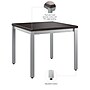Bush Business Furniture Arrive 23"W x 23"D End Table, Storm Gray (AVT124SG)~#|#~9CEF3DA4-83F4-4D8C-91F609B039677CC5_sc7