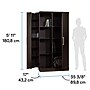 Sauder HomePlus 71"H Storage Cabinet with 12 Shelves, Dakota Oak (411572)~#|#~9CF3DC6F-C0E7-4286-BF51D14738916A73_sc7