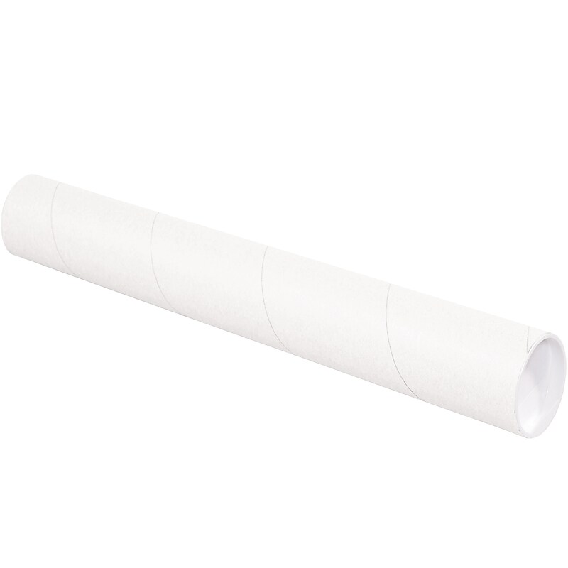 3" x 36" Mailing Tube, White, 24/Carton (P3036W) image 1