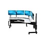 VersaDesk Foundry Bench 80"W Electric Corner Adjustable Standing Desk, White/Black (FBC8080-BW-APP)~#|#~9CF82BD0-3771-46A2-8DB91B53FAE35C14_sc7