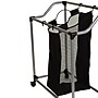 Household Essentials 3-Section Laundry Sorter with Wheels, Metal, Silver (HH9117)~#|#~9CFB98E1-E92B-42BD-B1C2634FC357A08D_sc7