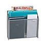 Mind Reader 3-Pocket Metal Mesh Mountable Wall File, Letter Size, Silver (WAFIST3-SIL)~#|#~9CFBD30B-CF2E-4939-A46E4FE16FF2D3B3_sc7