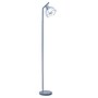 Simple Designs Sleek Essentials 54.5" Metal Floor Lamp with Wire Cage Shade, Blue (LF1050-BLU)~#|#~9CFBF196-B3C3-4A1B-9C3AFD183E04EE45_sc7