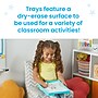 hand2mind Magnetic Dry-Erase Activity Trays, Green/Teal (98877)~#|#~9D0550C6-EC50-46C2-B966C07749C1C114_sc7
