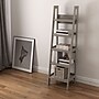 Homenations Barrington 72"H 5-Shelf Ladder Bookcase, Washed Gray (SH-OF-2621)~#|#~9D0A471F-F190-4385-8207BE1DABC76352_sc7